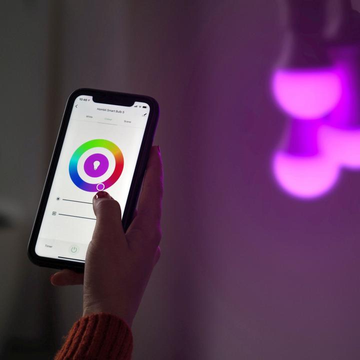Produktbild Hombli Smart Bulb RGB (E27, 9 W, 800 lm, 1 x, F)