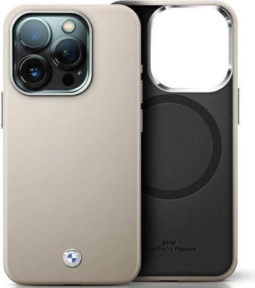 BMW BMHMP16X23PUFWG iPhone 16 Pro Max 6.9" szary/grey hardcase Sign Full Wrapped Metal MagSafe (Apple iPhone 16 Pro Max)