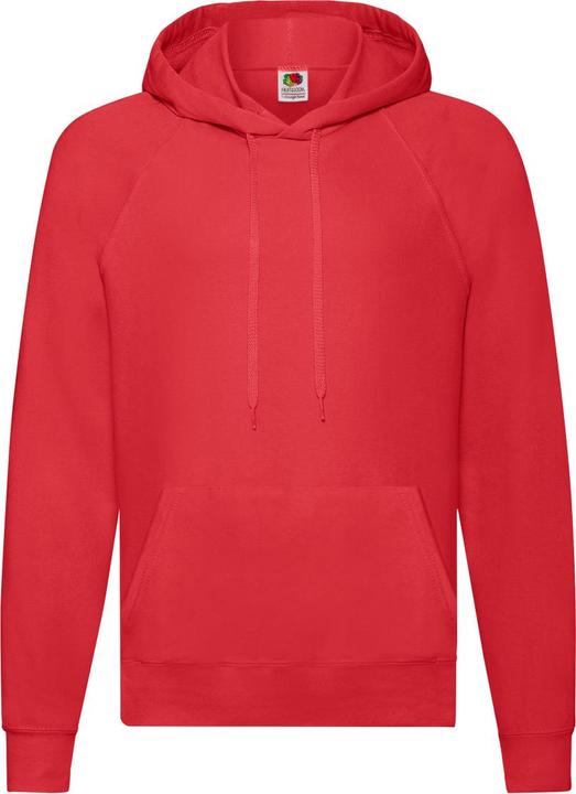 Actual product image Fruit of the Loom Unisex Adult Lightweight Hooded Sweatshirt (S)