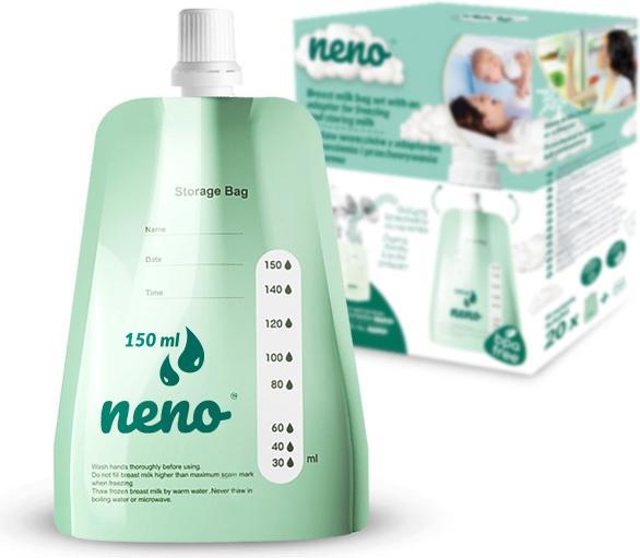 Produktbild Neno NEN-BAB-BT004 Still-Zubehör 20 Stück(e) Muttermilch-Aufbewahrungstasche
