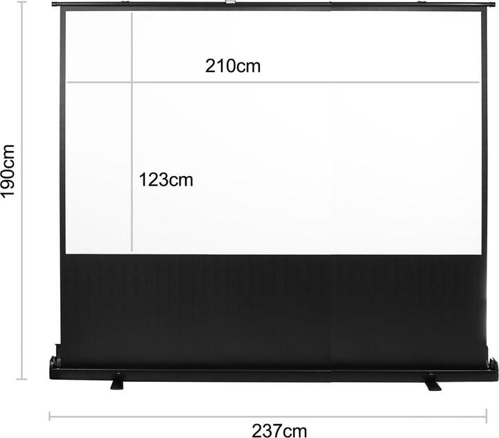 Actual product image Maclean MC-964 (100", 16:9)
