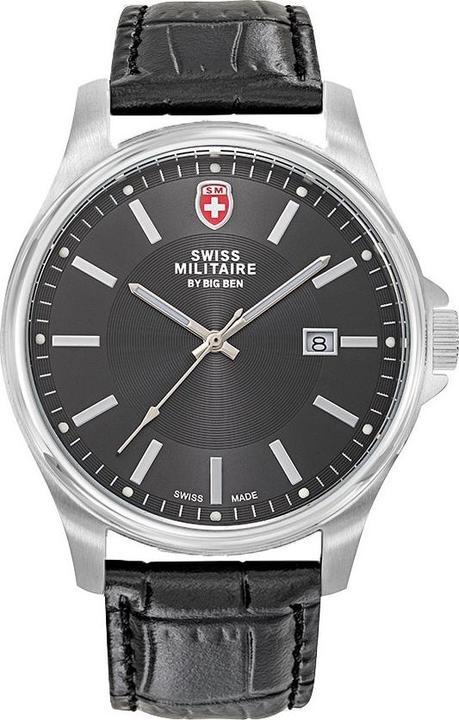 Swiss Military Uhr Swiss Militaire Bernina (Analoguhr, 42 mm)