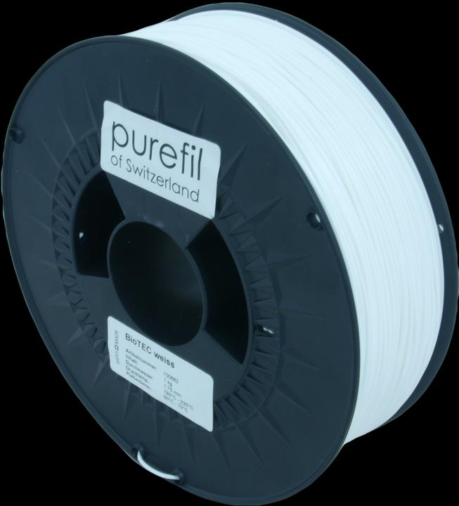 Productafbeelding Purefil Draad (bioTEC, 1.75 mm, 1000 g, Wit)