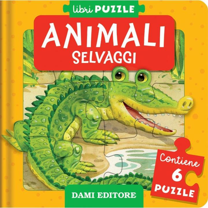 Immagine prodotto Animali Selvaggi - Puzzle Pocket (6 pezzi)