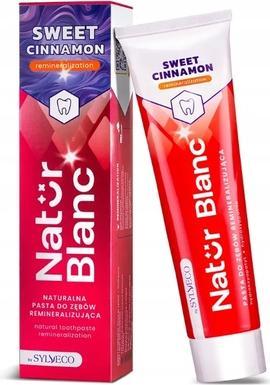 Sylveco Natur Blanc Remineralizing Toothpaste Sweet Cinnamon, 100 Ml (100 ml)