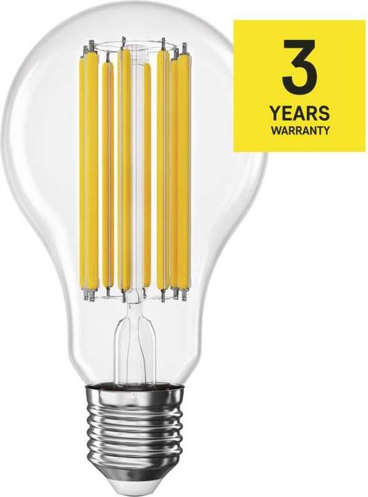 Produktbild Emos LED Lampe Filament A70 / E27 / 18 W (150 W) / 2452 lm / Warmweiss (E27, 18 W, 2452 lm, 1 x, D)
