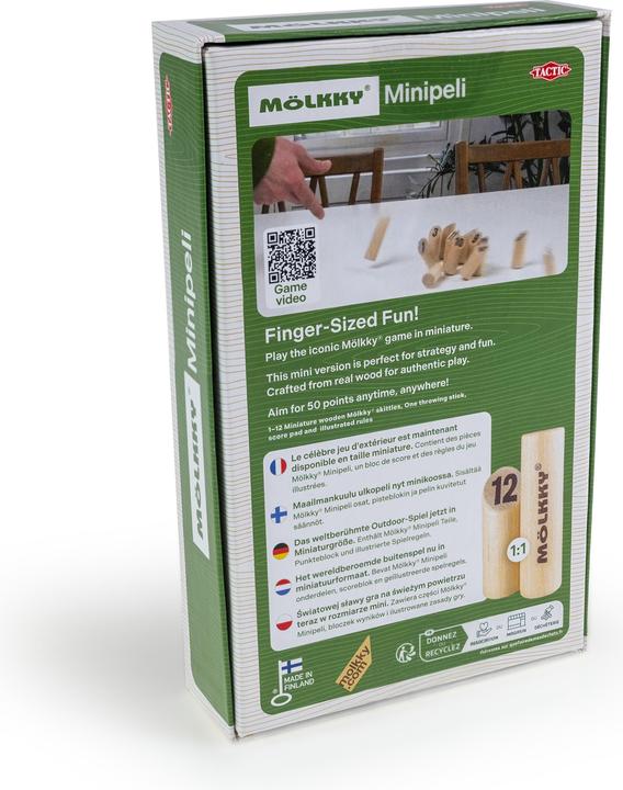 Image du produit Tactic Molkky: Minipeli - Gadget-Spiel