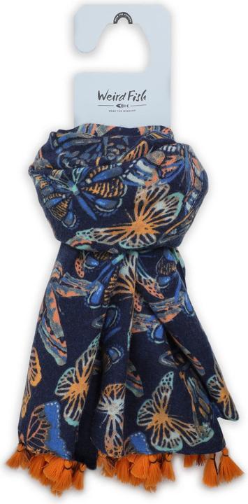 Actual product image Weird Fish Marelia Tassel Eco Friendly Scarf