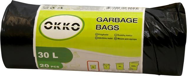 Produktbild Okko GARBAGE BAGS 30L 20PCS