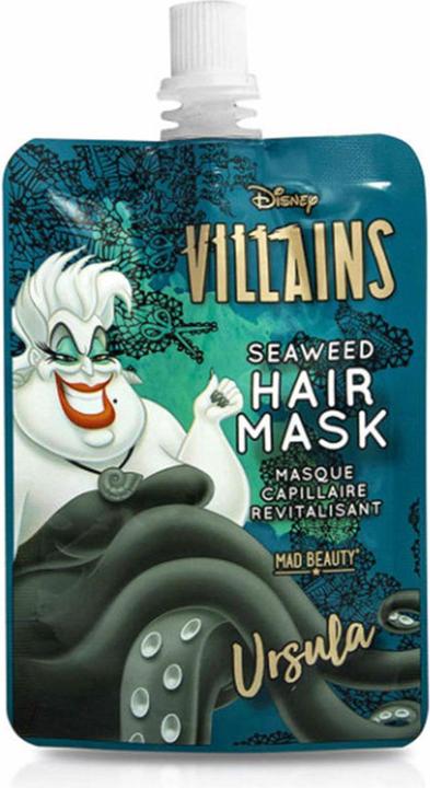 Immagine prodotto Mad Beauty Maschera per capelli Disney Villains Ursula Rivitalizzante (50 ml) (50 ml)