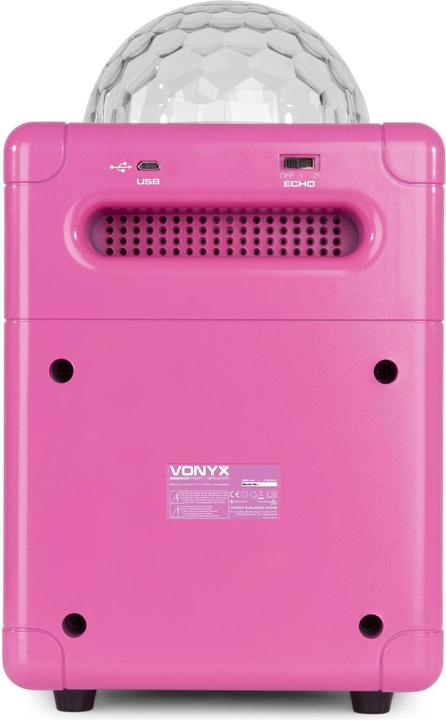 Image du produit Vonyx SBS50B Speaker du parti rose (Actif)