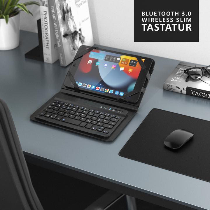 Immagine prodotto Aplic Tastiera Bluetooth con custodia per tablet da 7-8 pollici (DE, 7 - 8" Tablets)