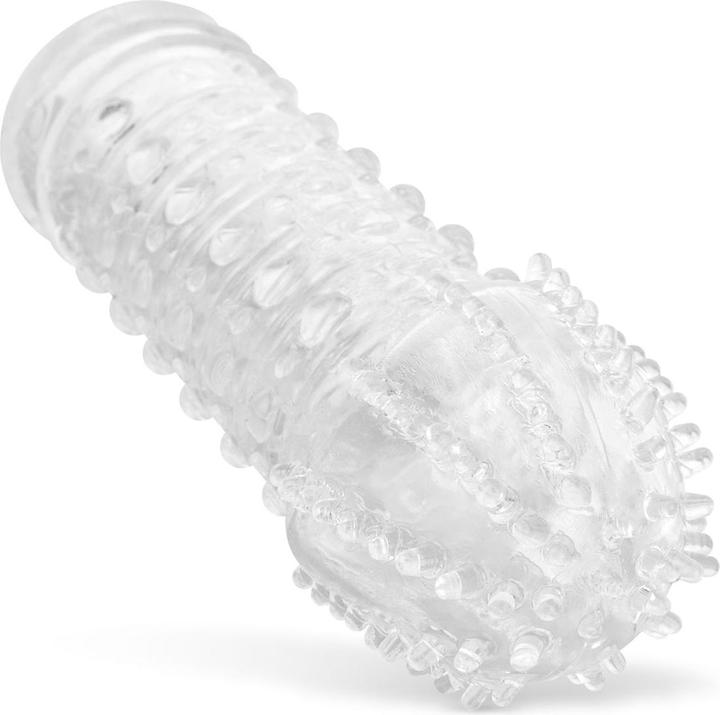 Image du produit Easytoys Manchon Pénien à Côtes - Transparent