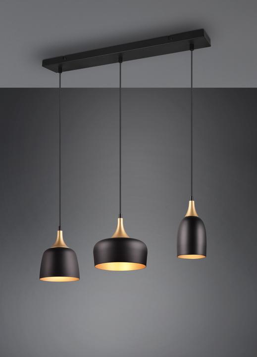 Produktbild Trio Pendelleuchte 40W CHIRAZ HV sw E14 sym IP20 (E14, 0 lm)