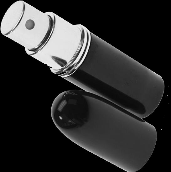 Immagine prodotto Spruzzatore tascabile, alluminio, nero, per 4 ml, altezza: 7,5 cm (4 ml)