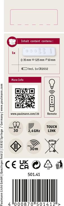 Produktbild Paulmann Smart Basic Remote Control