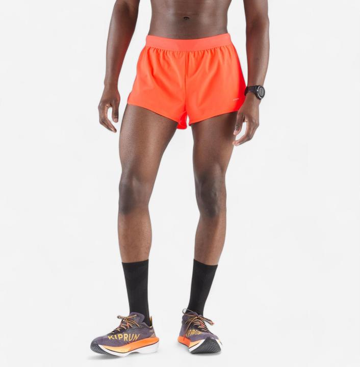 Produktbild Kiprun Men's Running Shorts - Run 500 split comfort - Orange (XL)