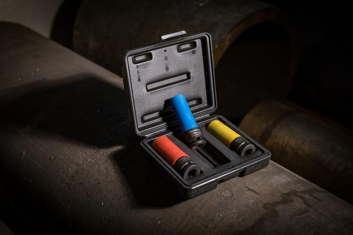 Produktbild Gedore Red red R63043003 Kraftschrauber-Steckschlüssel-Satz 1/2 3-teilig (19 mm, 21 mm, 18 mm, 17 mm, 20 mm)