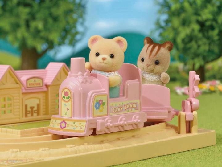 Actual product image Sylvanian Families Baby adventure train