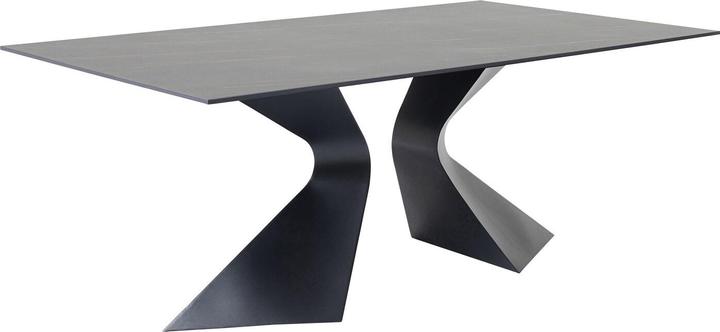 Produktbild Kare Design Tisch Gloria Keramik Schwarz 200x100cm (200 x 100 x 75 cm)