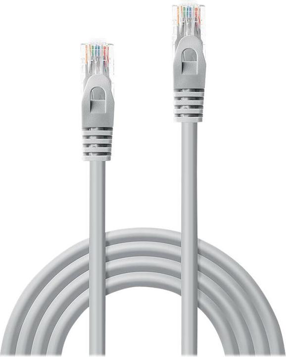 Actual product image Lindy 1m Cat.5e U/UTP patch cable 50 pcs 26AWG. Connection 1:1 TIA/EIA 568 B (U/UTP, CAT5e, 1 m)