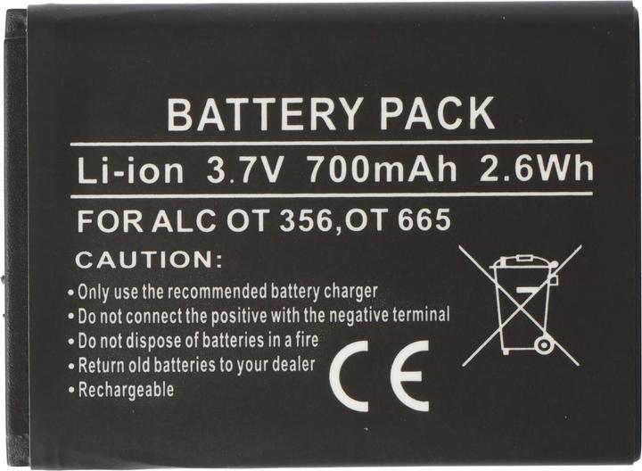 Actual product image Alcatel Battery One Touch 356, 665, 665x