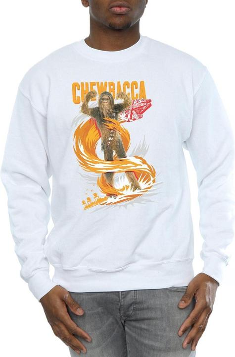 Actual product image Star Wars Mens Chewbacca Gigantic Sweatshirt (XL)