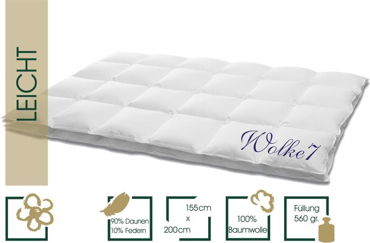 Actual product image Hanskruchen Wolke 7 (620 g, 155 x 200 cm)
