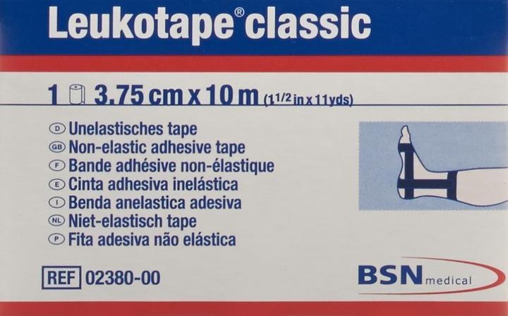 Produktbild BSN classic Pflasterband 10mx3.75cm schwarz (1 x)