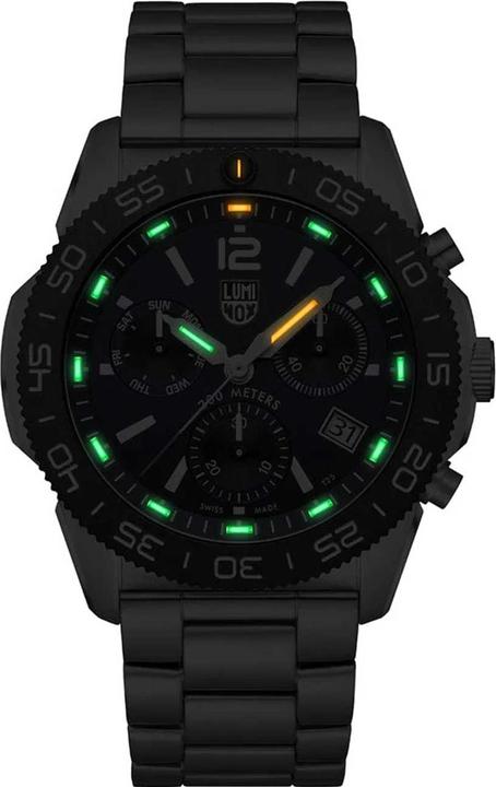 Actual product image Luminox Pacific Diver Chrono 3140 Series (Analogue wristwatch, Swiss made, 44 mm)