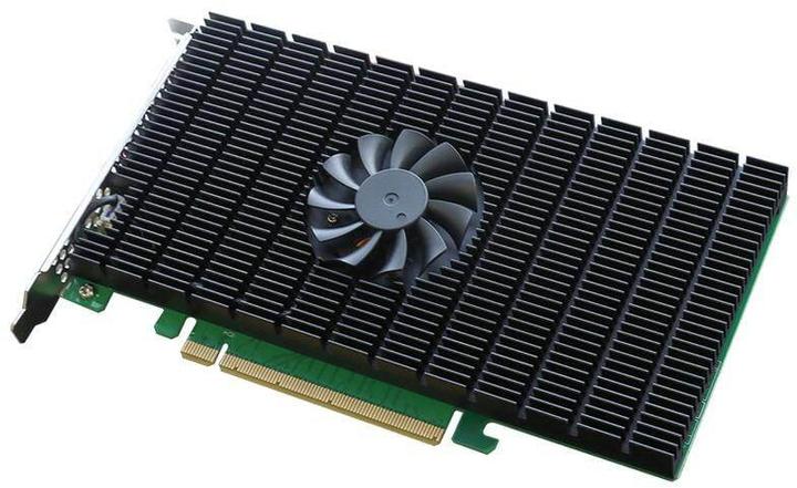 Produktbild HighPoint Host Bus Adapter Rocket 1504 PCI-Ex16v4 - 4x M.2 NVMe