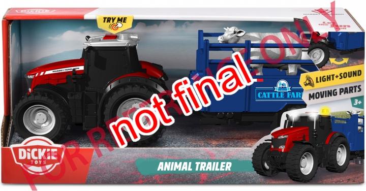 Produktbild Dickie Massey Ferguson Animal Trailer