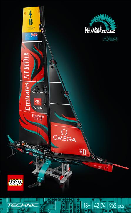 Produktbild LEGO Emirates Team New Zealand AC75 Rennjacht (42174, LEGO Technic)
