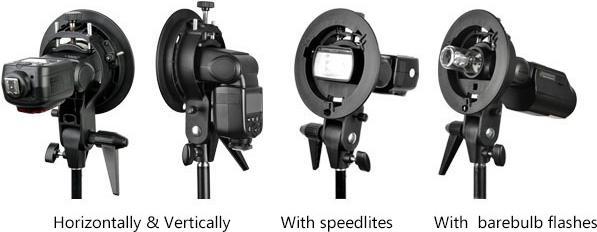 Produktbild Godox Systemblitz Adapter Bowens Mount (Blitzgerät Adapter)