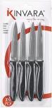 Image du produit Kinvara set 4 couteaux normaux noirs (4 pièce(s), Couteau)