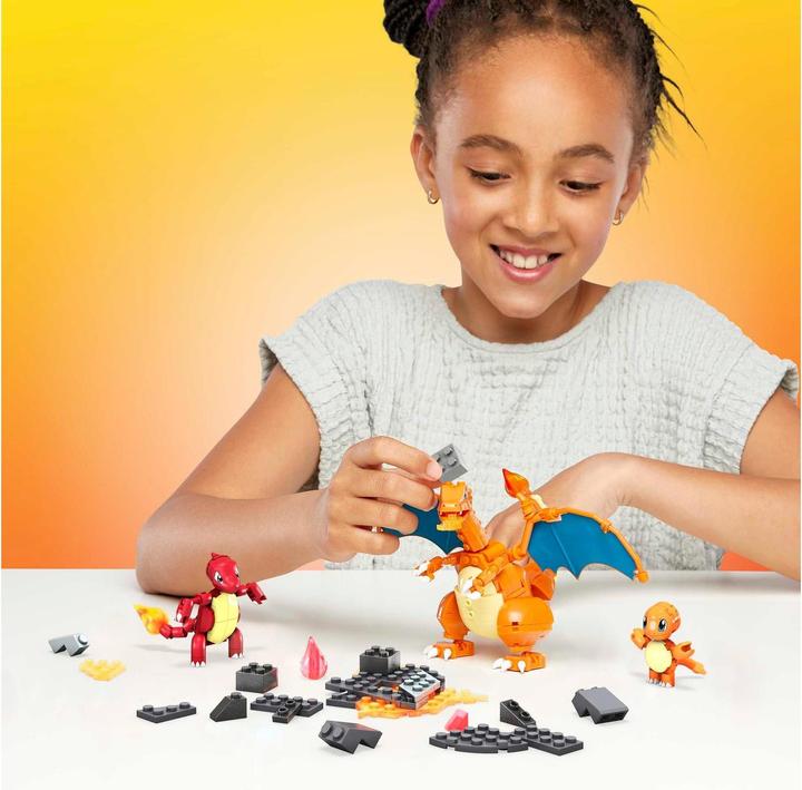 Produktbild Mega Construx Pokémon Charmander Evolution Set
