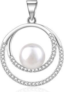 Image du produit Beneto Charmant pendentif en argent avec une perle de rivière AGH645PL (L)
