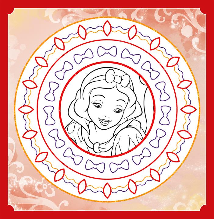 Produktbild Panini Disney Prinzessin: Meine Glitzer-Mandalas zum Ausmalen