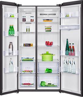 Image du produit TCL RP631SSE0 réfrigérateur side-by-side Installation gratuite 631 L E Silver (631 l)