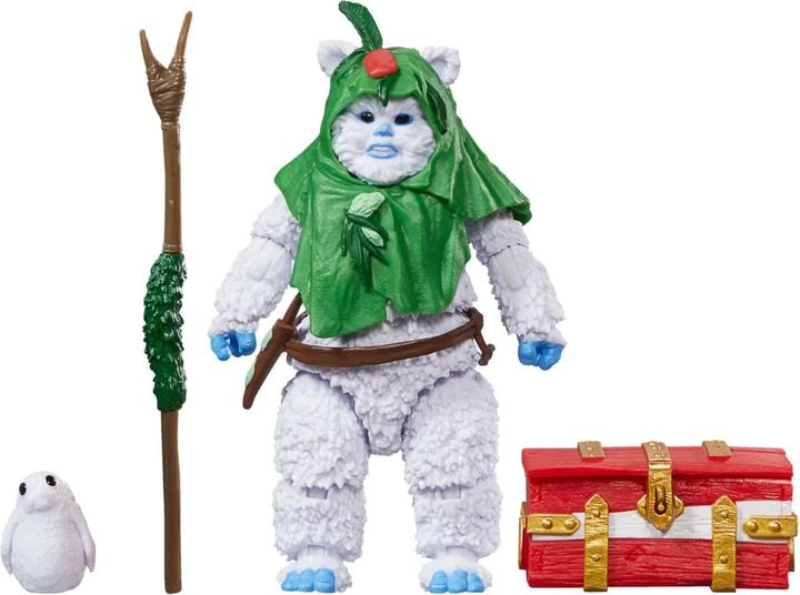 Actual product image Hasbro STAR WARS - Ewok (Holiday Edition) - Figurine Black Series 15cm