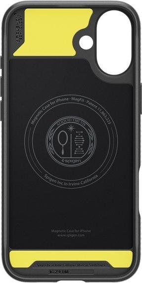 Actual product image Spigen Rugged Armor Mag Magsafe case for iPhone 16 Plus 6,7" matte black (Apple iPhone 16 Plus)