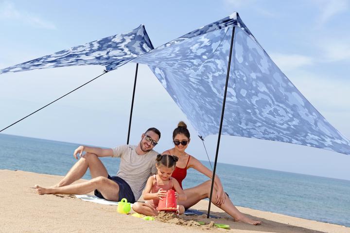 Produktbild Bestway Tent Polyester Shade 210x210x198 cm Beach 68145 (Strandzelt + Strandmuschel, 3.67 kg, 4 Personen)