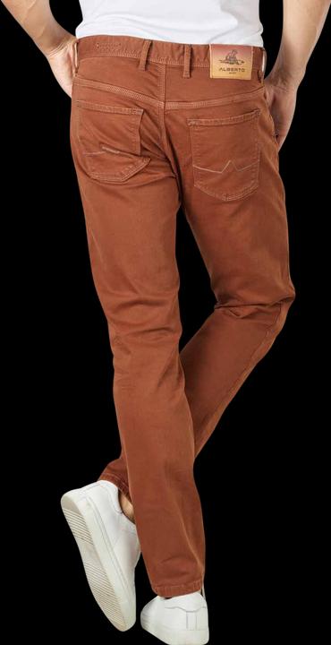 Immagine prodotto Alberto Coloured Pipe Jeans Regular Slim Fit Rust (W31/L32)