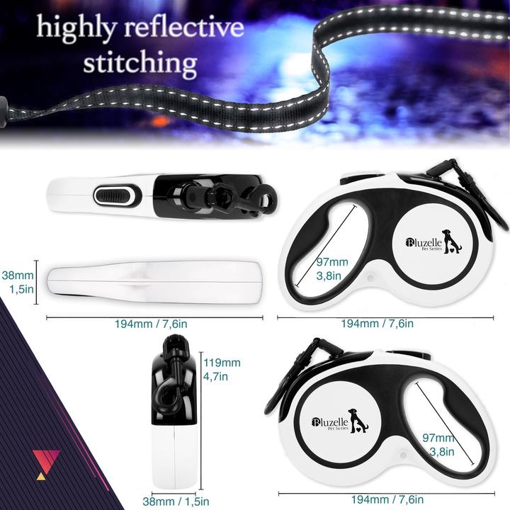 Actual product image Bluzelle Dog leash (L, Dog, Walks)