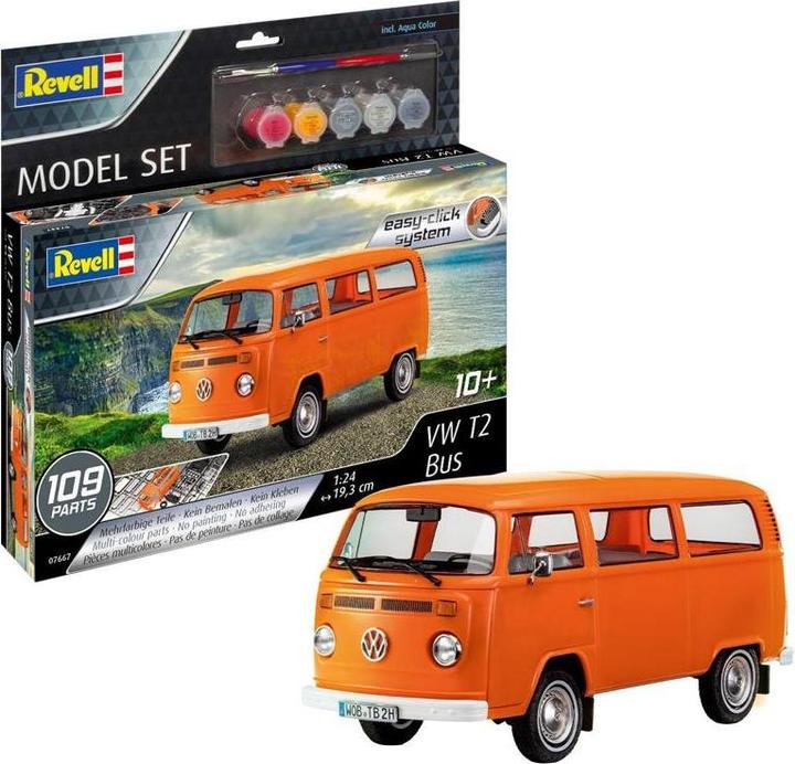 Produktbild Revell Model Set VW T2 Bus (easy click)