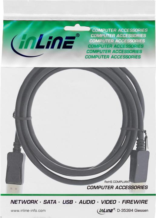 Immagine prodotto InLine DisplayPort — DisplayPort (3 m, DisplayPort)