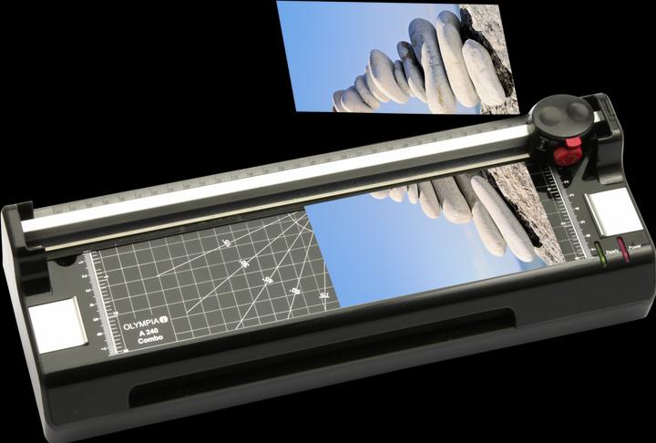 Actual product image Olympia A 240 DIN A4 laminator with paper cutter (80 - 125 µm, A4)