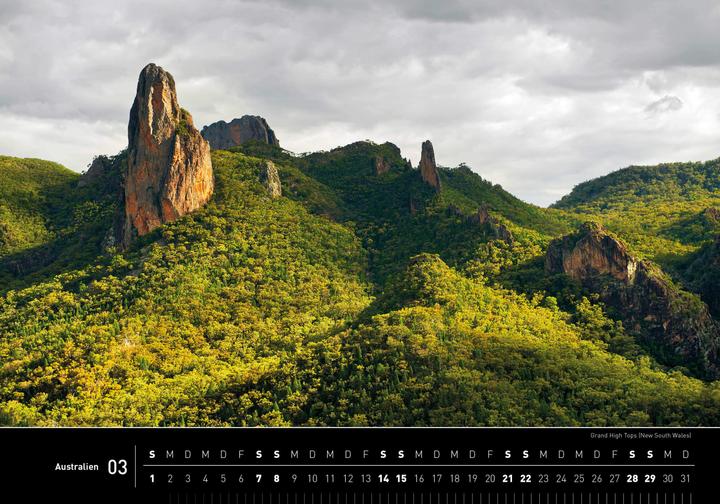 Image du produit Australien Premiumkalender 2026 (50 x 35 cm, Couverture rigide, Allemand)