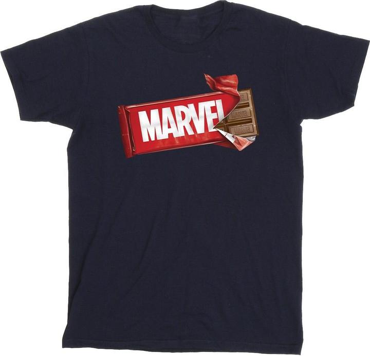 Actual product image Marvel Mens Chocolate T-Shirt (S)