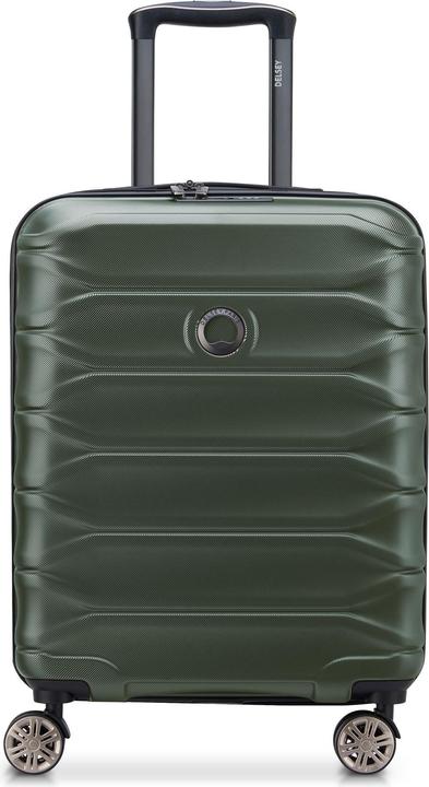 Delsey Meteor 4 Rollen Kabinentrolley 55 cm mit Dehnfalte (46 l)